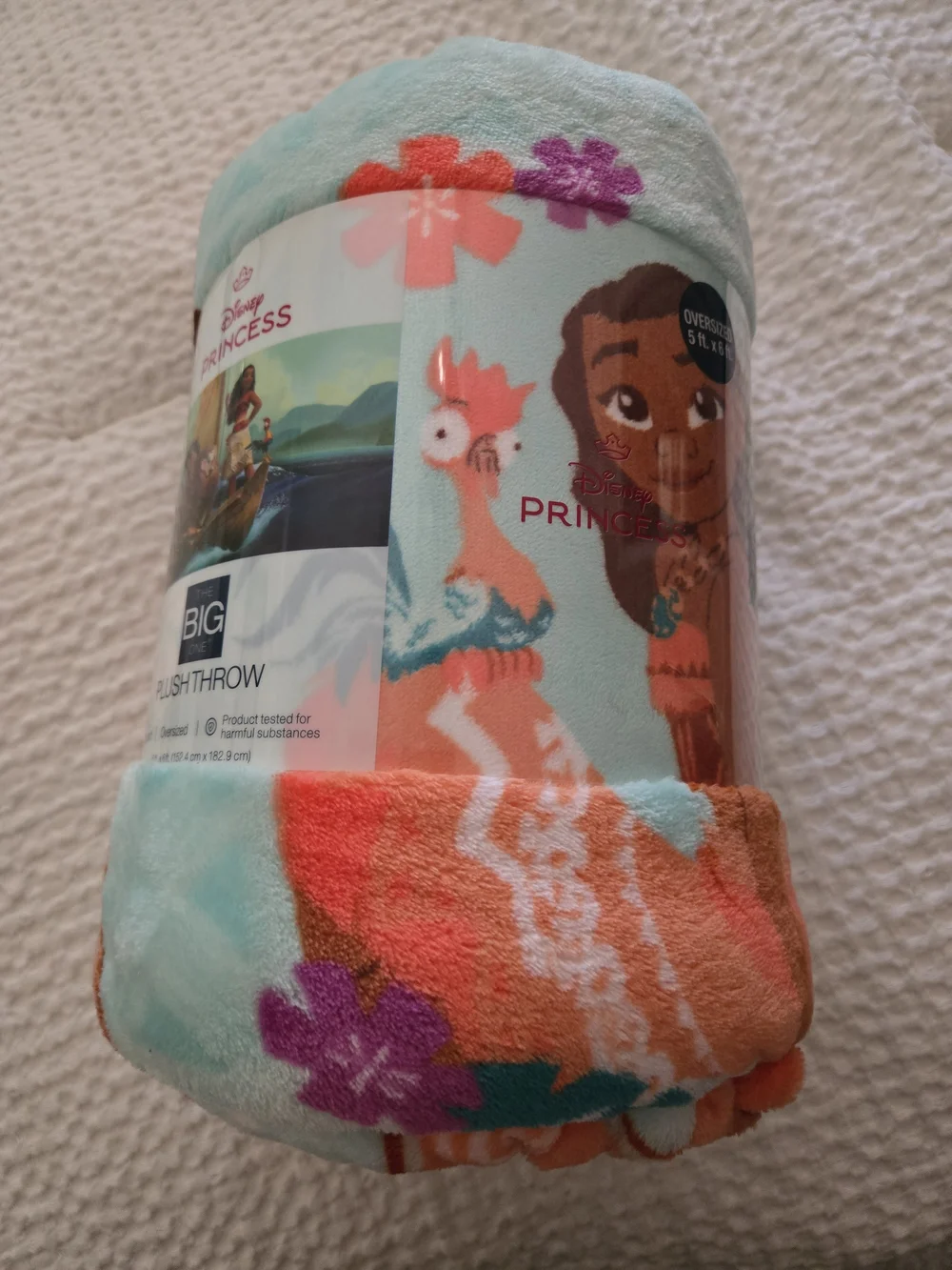 Disney Princess Moana Plush Throw Blanket